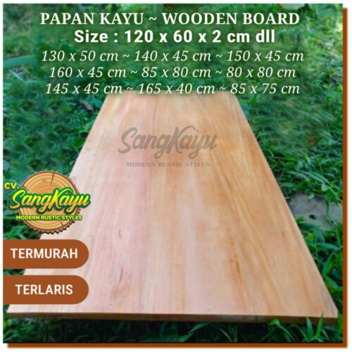 e1e4e221-c8be-45c8-9101-ef5a3084190c Kayu Papan kayu Wooden board bahan meja kayu