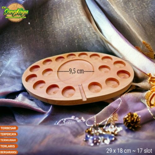 Essential oil rack rak essential oils 17 slot oval + difusser holder