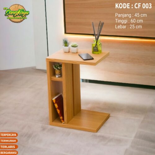 Meja sofa minimalis meja laptop side table Coffee table sofa table 003