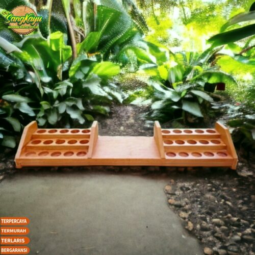 Rak oil kayu 65x15x9 air humidifier diffuser holder rak essential oil